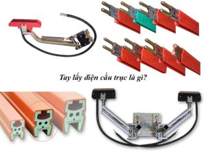 Tay lấy điện cầu trục