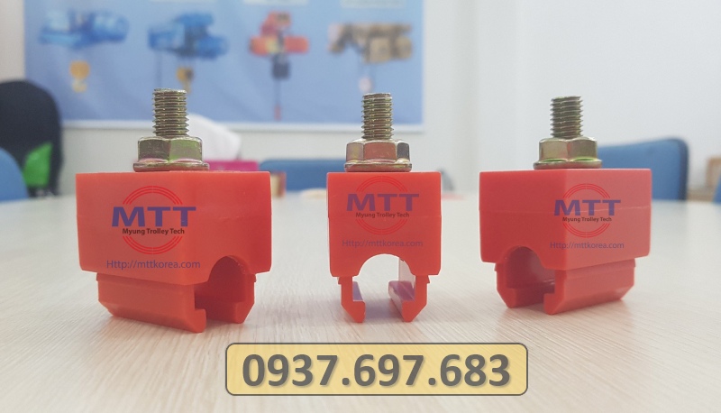 Công ty TNHH MTT Hàn Quốc Kẹp ray điện cầu trục 1P 3P 4P 6P 