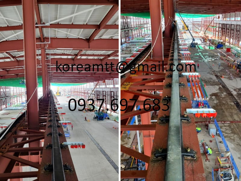 Công ty TNHH MTT Hàn Quốc Giá đỡ ray điện cầu trục Công ty TNHH MTT Hàn Quốc Giá đỡ ray điện cầu trục