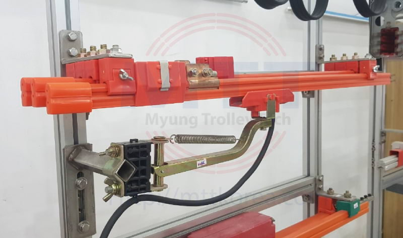 Công ty TNHH MTT Hàn Quốc Thanh cố định chổi tiếp điện cầu trục 