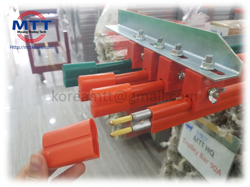 Nắp chụp cuối ray điện cầu trục