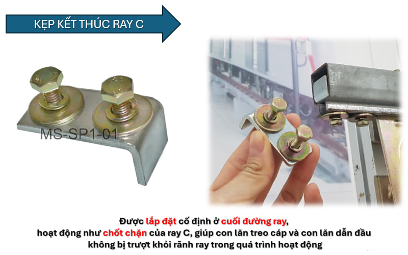 Công ty TNHH MTT Hàn Quốc Kẹp kết thúc ray C cầu trục Công ty TNHH MTT Hàn Quốc Kẹp kết thúc ray C cầu trục
