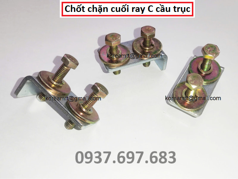 Công ty TNHH MTT Hàn Quốc Kẹp kết thúc ray C cầu trục Công ty TNHH MTT Hàn Quốc Kẹp kết thúc ray C cầu trục