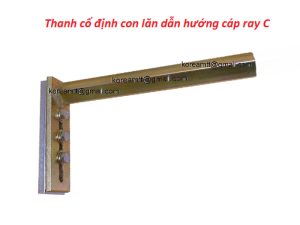 Thanh cố định con lăn dẫn đầu cáp