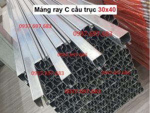 Máng chữ C cầu trục 30x40