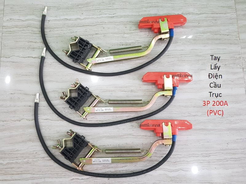 Công ty TNHH MTT Hàn Quốc Tay lấy điện cầu trục 200A PVC Công ty TNHH MTT Hàn Quốc Tay lấy điện cầu trục 200A PVC