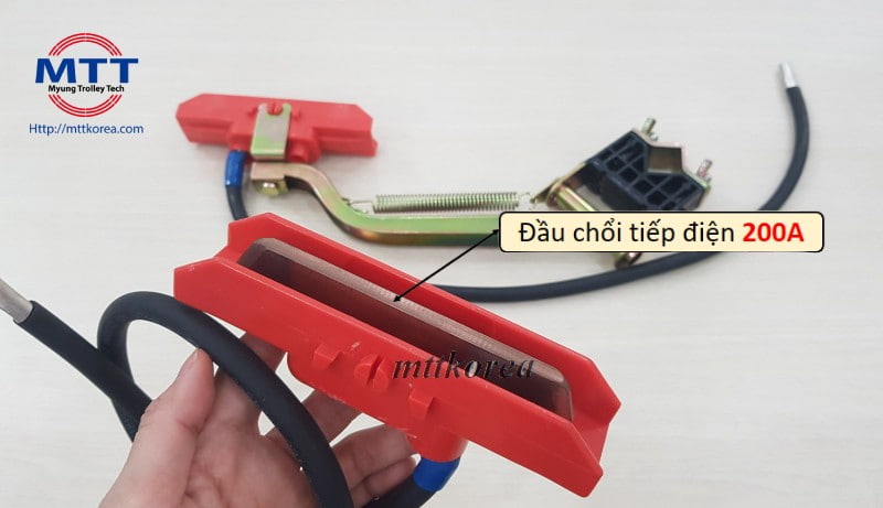 Công ty TNHH MTT Hàn Quốc Tay lấy điện cầu trục 200A PVC Công ty TNHH MTT Hàn Quốc Tay lấy điện cầu trục 200A PVC