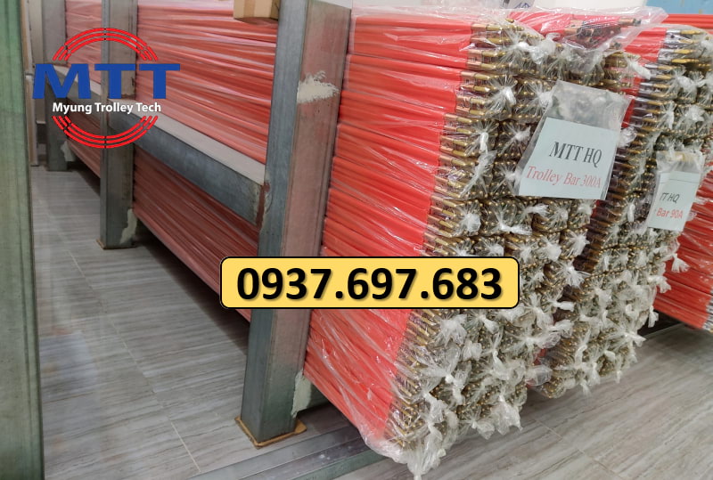 Công ty TNHH MTT Hàn Quốc Ray điện cầu trục 300A Hàn Quốc 