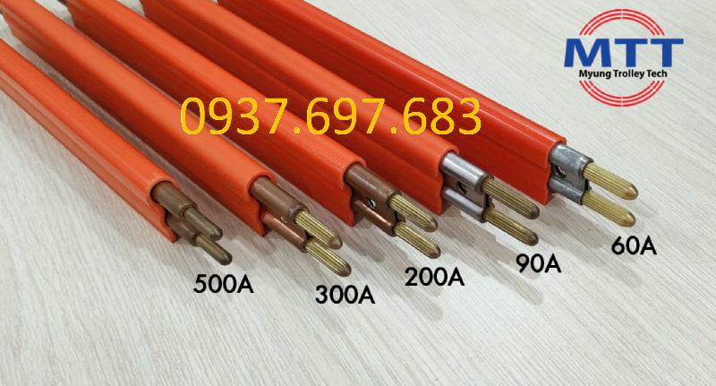 Công ty TNHH MTT Hàn Quốc Ray điện cầu trục 300A Hàn Quốc 