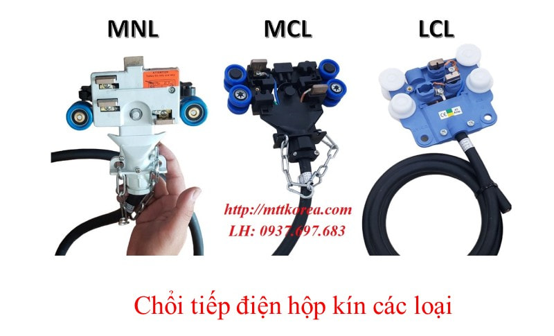 Công ty TNHH MTT Hàn Quốc Chổi tiếp điện hộp kín 4P 7P MCL 