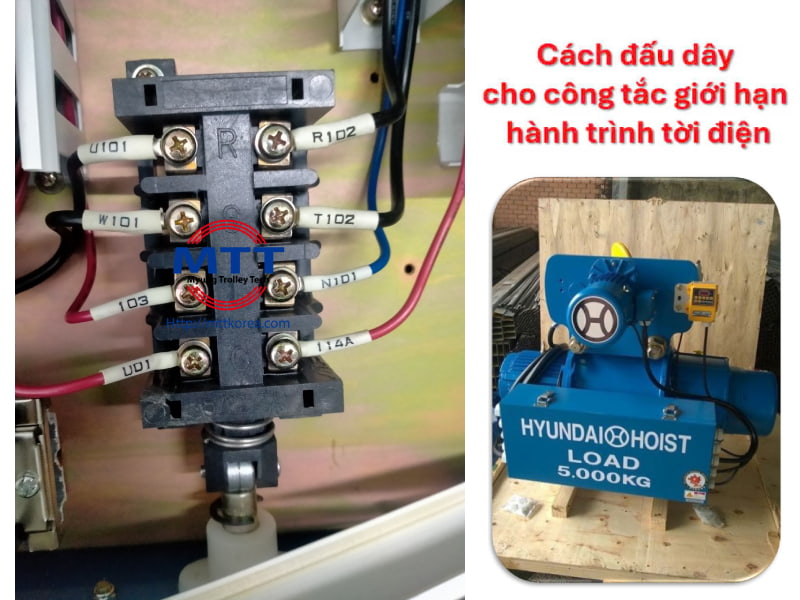 Công tắc hành trình tời điện