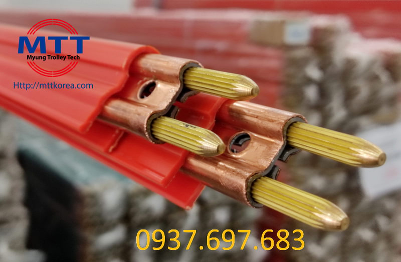 Công ty TNHH MTT Hàn Quốc Ray điện cầu trục 3P 150A Hàn Quốc 
