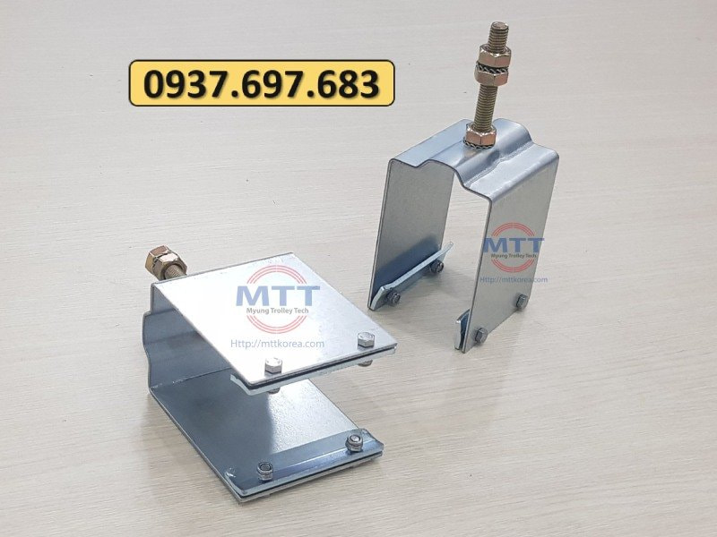 Công ty TNHH MTT Hàn Quốc Kẹp cố định ray điện hộp kín 