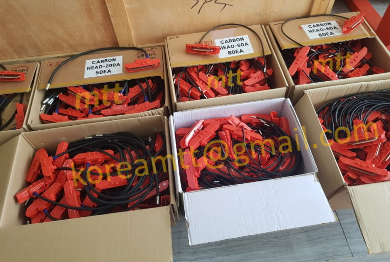 Công ty TNHH MTT Hàn Quốc Đầu chổi điện cầu trục 200A 