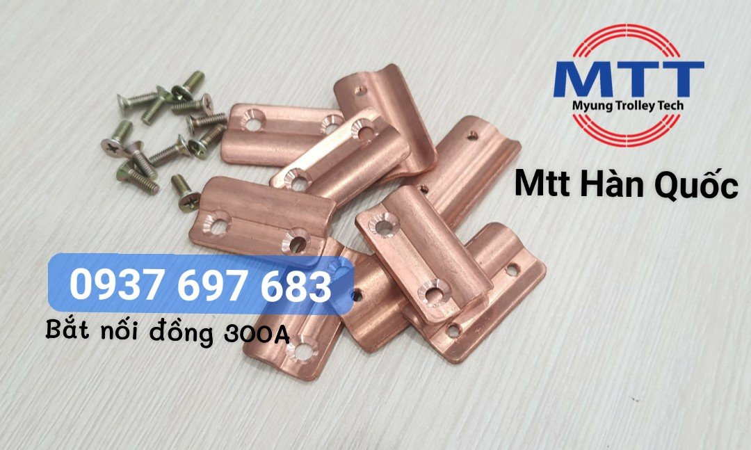 Công ty TNHH MTT Hàn Quốc Nối ray điện an toàn 300A 