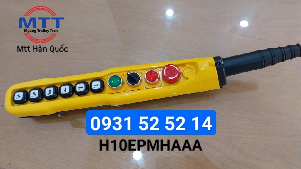 Tay bấm điều khiển 10 nút cầu trục H10EPMHAAA