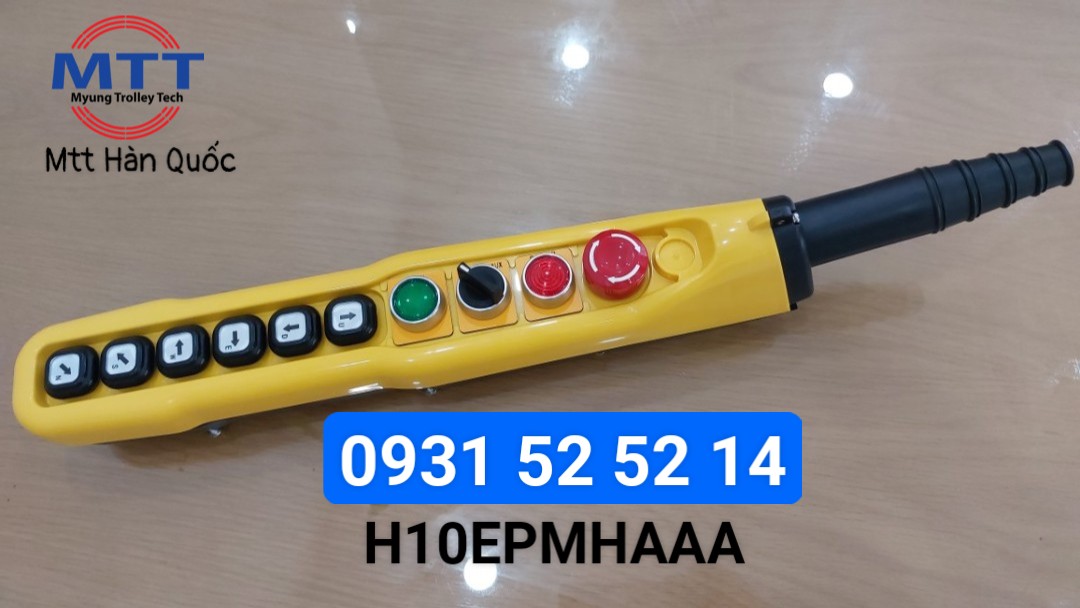 Công ty TNHH MTT Hàn Quốc Tay bấm điều khiển H10EPMHAAA loại 10 nút Công ty TNHH MTT Hàn Quốc Tay bấm điều khiển H10EPMHAAA loại 10 nút