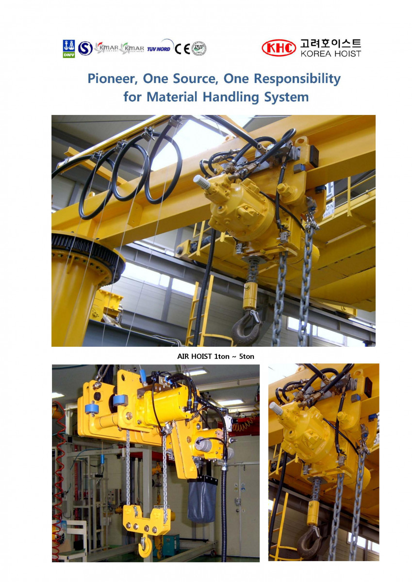 Công ty TNHH MTT Hàn Quốc Korea Hoist introduction Công ty TNHH MTT Hàn Quốc Korea Hoist introduction