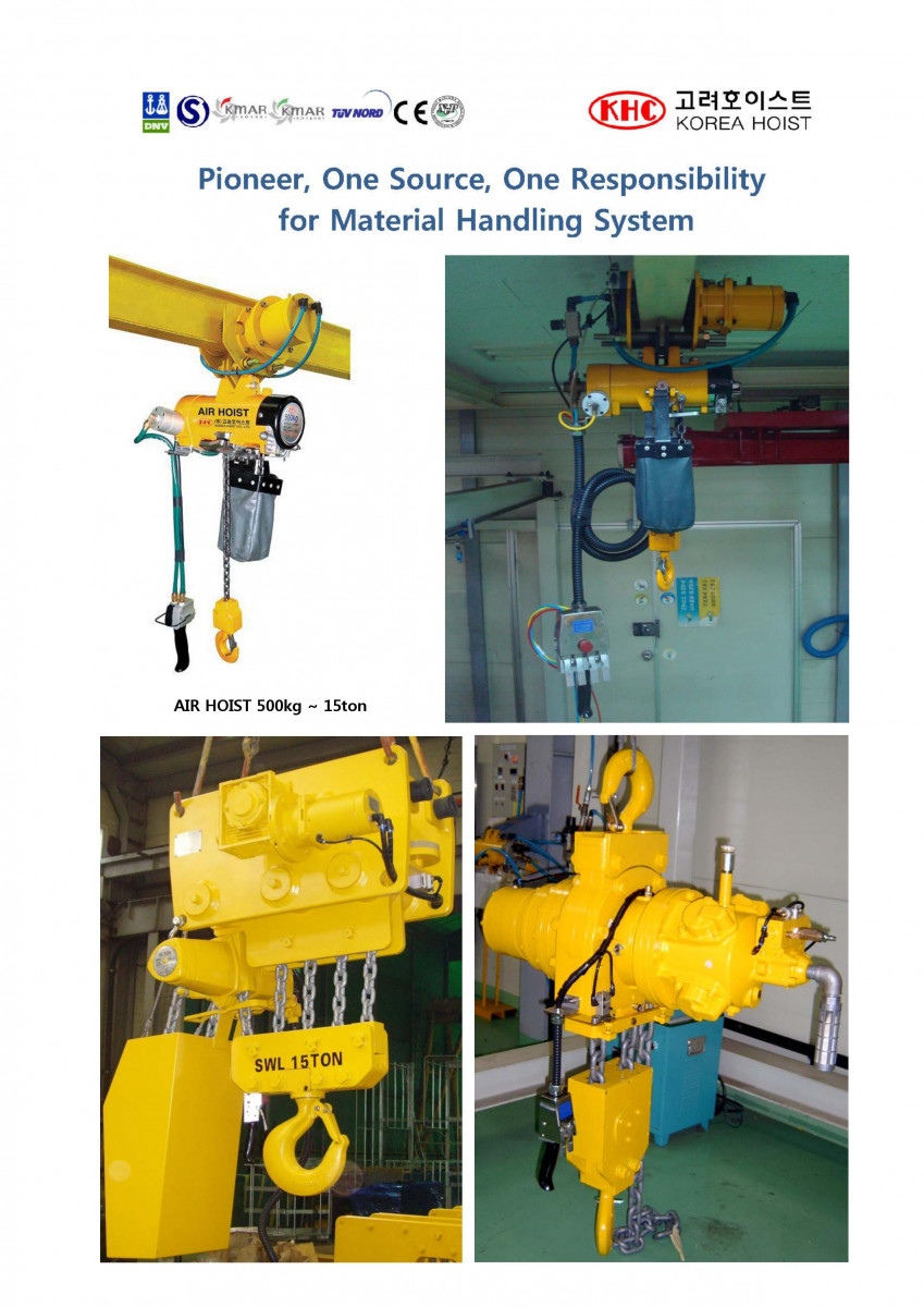 Công ty TNHH MTT Hàn Quốc Korea Hoist introduction Công ty TNHH MTT Hàn Quốc Korea Hoist introduction