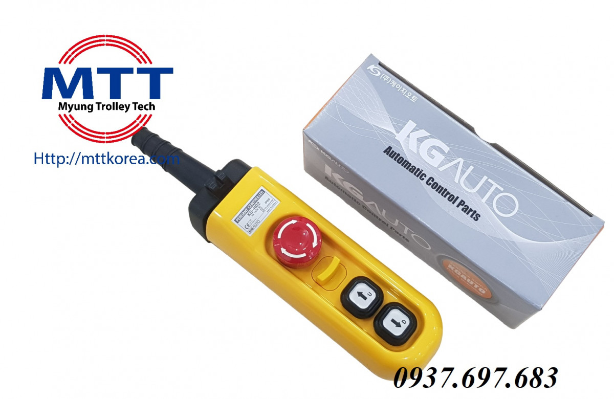 Công ty TNHH MTT Hàn Quốc Tay bấm điều khiển H02EA loại 2 nút 
