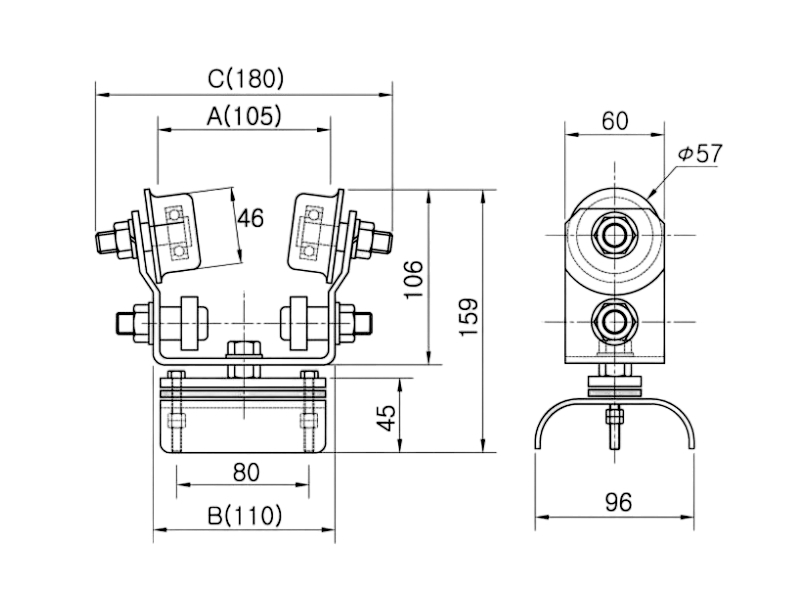 Công ty TNHH MTT Hàn Quốc Con lăn cáp chạy dầm I - MAGIC HANGER Công ty TNHH MTT Hàn Quốc Con lăn cáp chạy dầm I - MAGIC HANGER