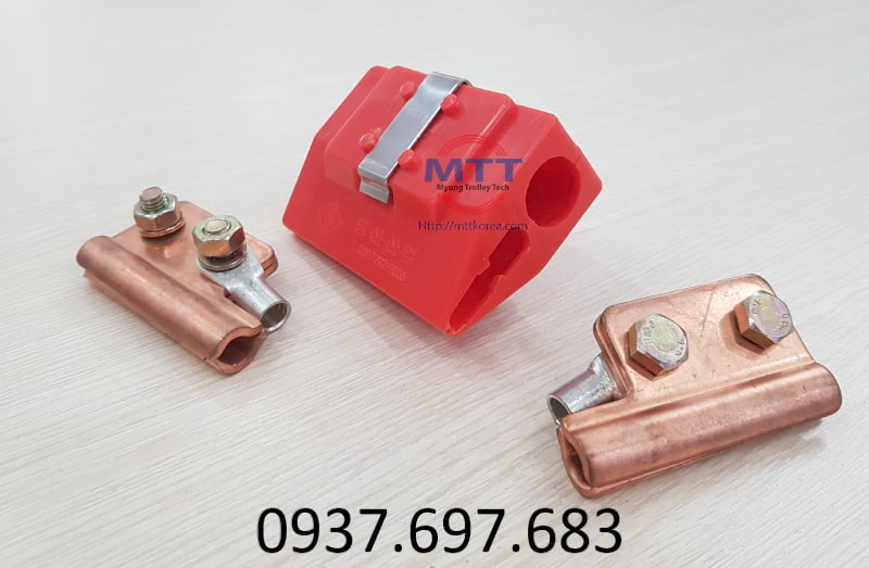 Công ty TNHH MTT Hàn Quốc Đầu nối nguồn ray điện 300A Công ty TNHH MTT Hàn Quốc Đầu nối nguồn ray điện 300A