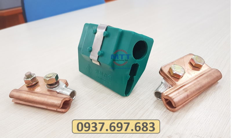 Công ty TNHH MTT Hàn Quốc Đầu nối nguồn ray điện 300A Công ty TNHH MTT Hàn Quốc Đầu nối nguồn ray điện 300A