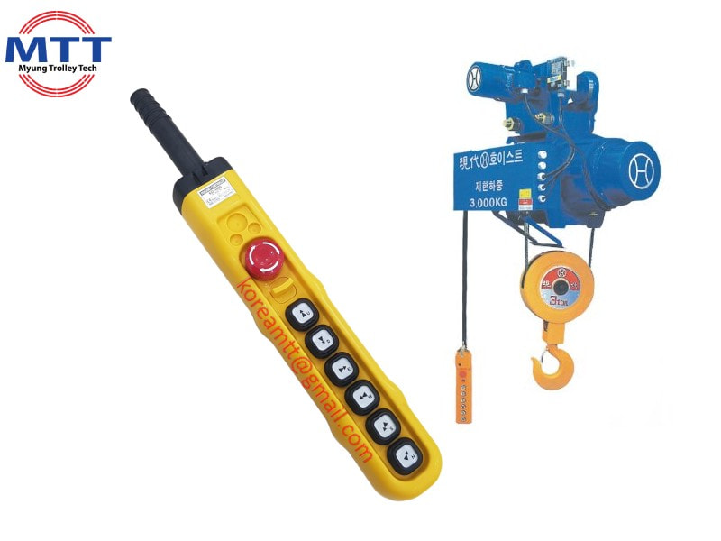 Công ty TNHH MTT Hàn Quốc Điều khiển cầu trục 6 nút H06ECCC Công ty TNHH MTT Hàn Quốc Điều khiển cầu trục 6 nút H06ECCC