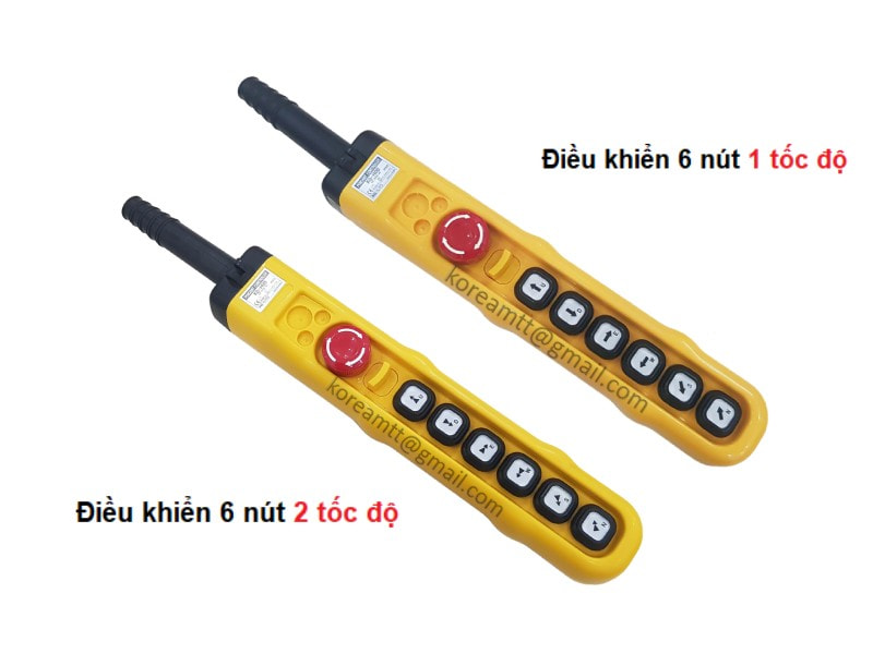 Công ty TNHH MTT Hàn Quốc Điều khiển cầu trục 6 nút H06ECCC Công ty TNHH MTT Hàn Quốc Điều khiển cầu trục 6 nút H06ECCC